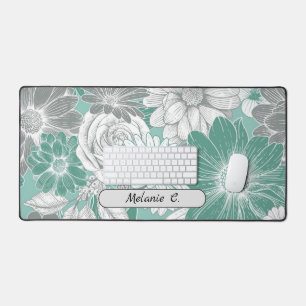 Élégantes fleurs vertes Sage
