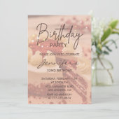 Élégantes invitations de 32e anniversaire Cake Spa (Debout devant)