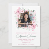 Élégantes invitations pour 13e anniversaire Photo  (Devant)