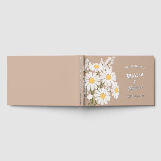 Elégantes marguerites blanches Mariage rustique Fo (Complet)