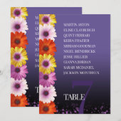 Élégantes Parties scintillant violettes Cartes de  (Devant / Derrière)