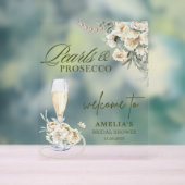 Elégantes perles et proclame Bienvenue (Neutre)