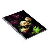 Élégantes pivoines et Carnet Rose (Côté Droit)