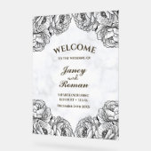 Élégantes pivoines Mariage moderne et minimaliste (Angle)