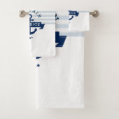 élégantes rayures bleu marine (En situation)