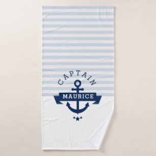 élégantes rayures bleu marine