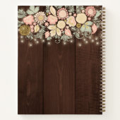 Élégantes recettes de livres de cuisine à fleurs e (Dos)