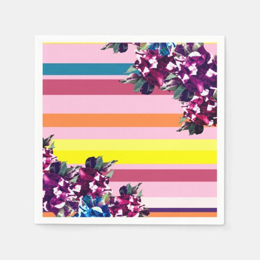 Élégantes serviettes en papier modernes (Devant)