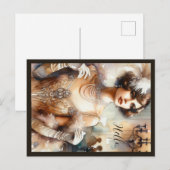 Elegantie Art Deco Briefkaart (Voorkant / Achterkant)