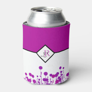 Elegantie Bloeit: Gepersonaliseerd Monogram Blikjeskoeler
