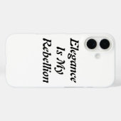 Elegantie Case-Mate iPhone Case (Achterkant (horizontaal))