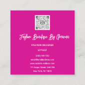 Elegantie gecodeerd: het Visitekaartje dat zich kl (Achterkant)