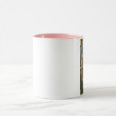 Elegantie in Absolutie Kruis op Marmer Met Verguld Mok (Midden)