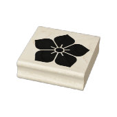 Elegantie in elk bloemblaadje: 桔梗 Blossom T-shirt Rubberstempel (Stempel)