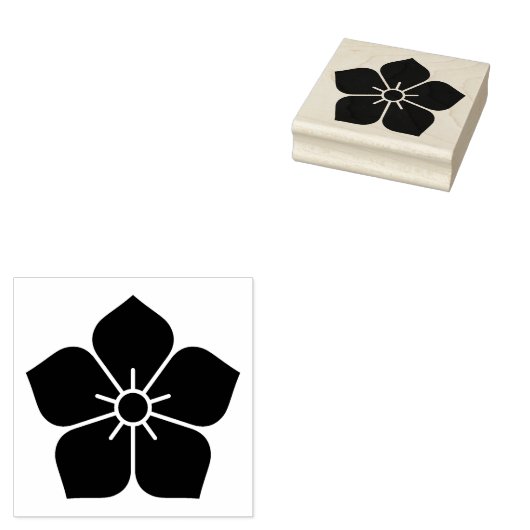Elegantie in elk bloemblaadje: 桔梗 Blossom T-shirt Rubberstempel (Gestempeld)