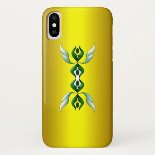 Elegantie in het groen iPhone x hoesje