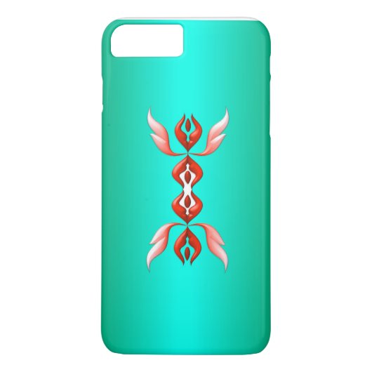 Elegantie in het rood Case-Mate iPhone case (Achterkant)