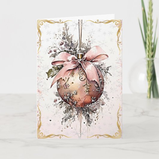 Elegantie in Season's Magic Kaart (Voorkant)