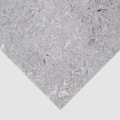 Elegantie in zilver: geëtste hibiscus bloeit tissuepapier (Detail)