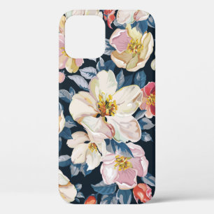 elegantie naadloos patroon met slopende appel tr iPhone 12 hoesje