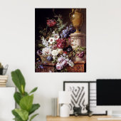 Elegantie natuur veroverde Van Spaendonck Poster (Thuiskantoor)