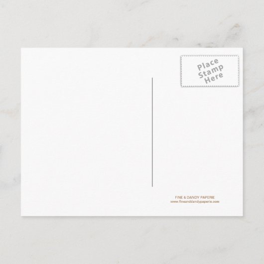 ELEGANTIE | SLA DE DATUM VAN AANKONDIGING OP (Achterkant)