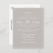  ELEGANTIE | SLA HET BRIEFKAART DATUM OP (Voorkant / Achterkant)