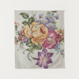 Elegantie: Tapijt geïnspireerd op porselein Wandkleed