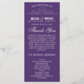  ELEGANTIE | TROUWPROGRAMMA PROGRAMMA (Voorkant)