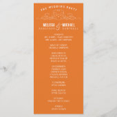  ELEGANTIE | TROUWPROGRAMMA PROGRAMMA (Achterkant)