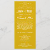 ELEGANTIE | TROUWPROGRAMMA PROGRAMMA (Voorkant)