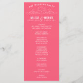  ELEGANTIE | TROUWPROGRAMMA PROGRAMMA (Achterkant)