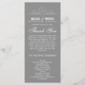  ELEGANTIE | TROUWPROGRAMMA PROGRAMMA (Voorkant)