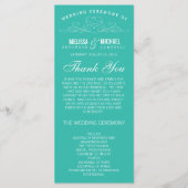 ELEGANTIE | TROUWPROGRAMMA PROGRAMMA (Voorkant)