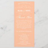 ELEGANTIE | TROUWPROGRAMMA PROGRAMMA (Voorkant)