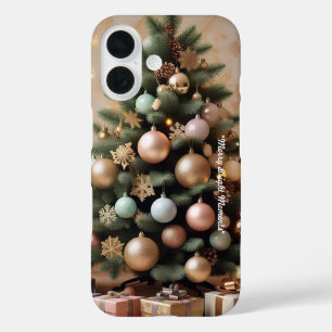 "Elegantie van de kerstboom" iPhone 16 Hoesje