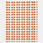 Elegantie van de natuur fleece deken (Voorkant)