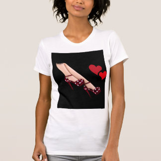 "Elegantie van hoge hakken" T-shirt