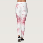 Elegantie van Sakura Breeze Leggings (Achterkant)
