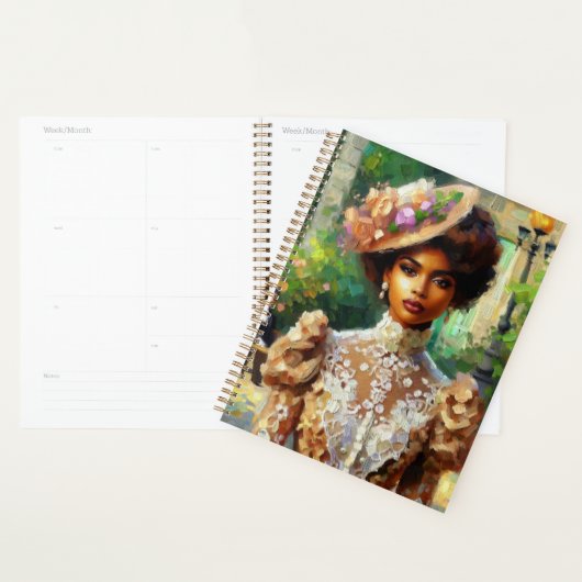  Elegantie Victoriaans Dame Planner (Display)