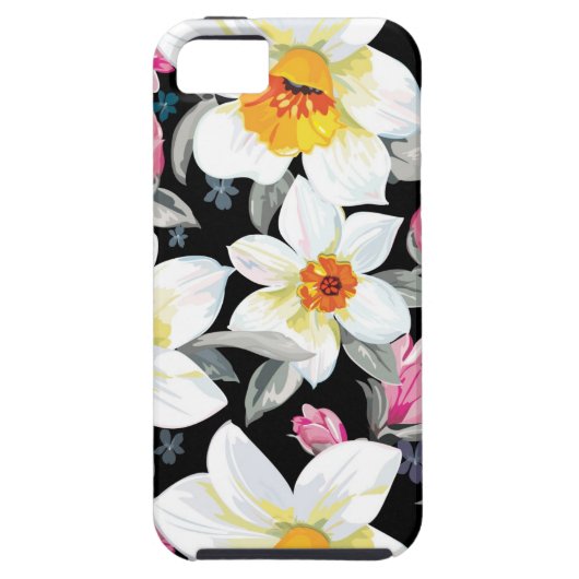 Elegantiepatroon met narcosemiddelen Case-Mate iPhone case (Achterkant)
