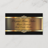 Élégants Cartes de visite immobiliers (Devant)