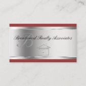 Élégants Cartes de visite immobiliers (Devant)