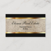 Élégants Cartes de visite immobiliers (Devant)