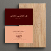 Élégants Cartes de visite professionnels propres