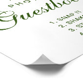 Élégants citrons Sign Notre Affiche Livre d'or PHO (Coin)