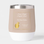 Élégants Enseignants Golden Pastel Retraite Party (Arrière)