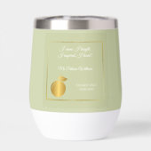 Élégants Enseignants Golden Pastel Retraite Party (Arrière)