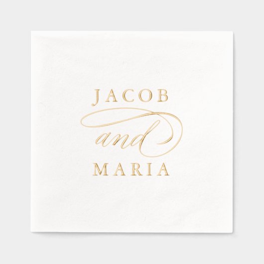 Élégants noms de couples de mariage (Recto)