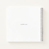 Élégants Pétales Procuco Fête des mariées Livre d' (Dos)